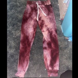 Comfiest tie dye sweatpants ever!